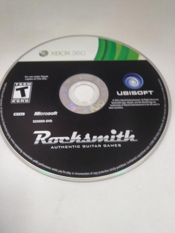 ROCKSMITH GAME ONLY (COMPLETE IN BOX) (usagé)