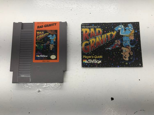 ADVENTURE OF RAD GRAVITY (WITH MANUAL)