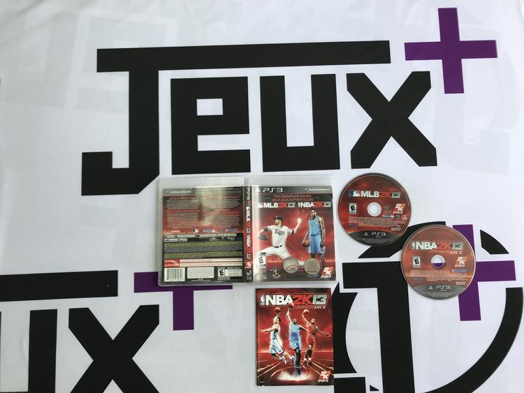 2K SPORTS COMBO PACK MLB 2K13 / NBA 2K13 (COMPLETE IN BOX) (usagé)