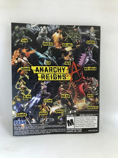 ANARCHY REIGNS (COMPLETE IN BOX) (usagé)