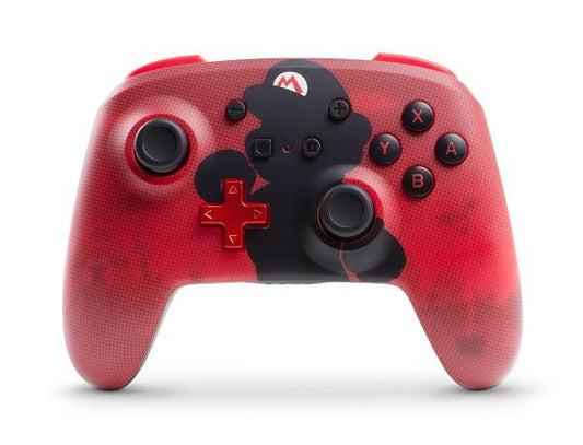 ENHANCED WIRELESS CONTROLLER MARIO SILHOUETTE (SWITCH) (usagé)