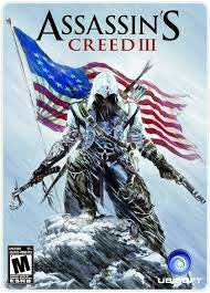 ASSASSIN'S CREED III STEELBOOK CASE (WITH BOX) (usagé)