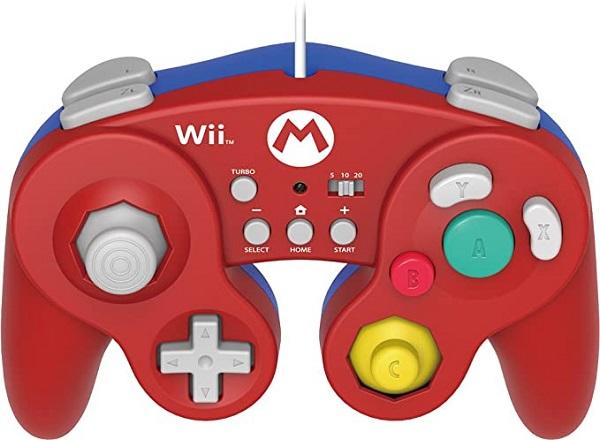 GAMECUBE CONTROLLER MARIO HORI BATTLE PAD (WiiU) (usagé)