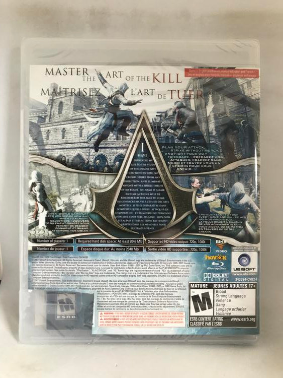 ASSASSIN'S CREED MASTER ASSASSIN'S PACK (COMPLETE IN BOX) (usagé)