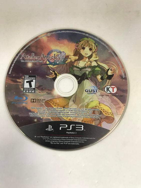 ATELIER AYESHA THE ALCHEMIST OF DUSK (COMPLETE IN BOX) (usagé)