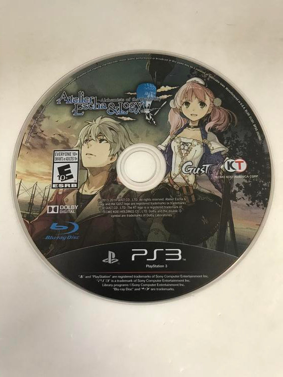 ATELIER ESCHA AND LOGY ALCHEMISTS OF THE DUSK SKY (COMPLETE IN BOX) (usagé)