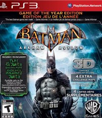 BATMAN ARKHAM ASYLUM GAME OF THE YEAR EDITION GREATEST HITS (COMPLETE IN BOX) (usagé)