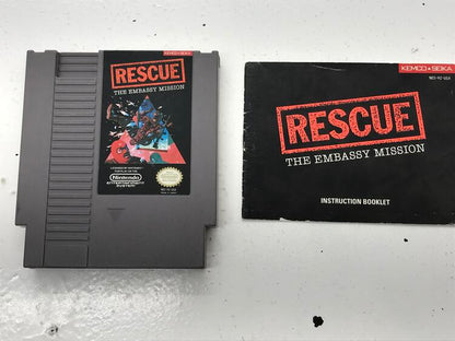 RESCUE THE EMBASSY MISSION (WITH MANUAL)
