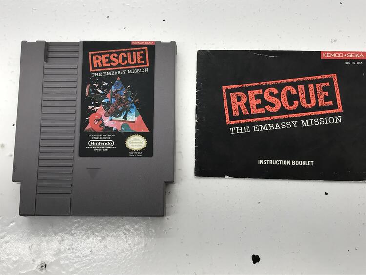 RESCUE THE EMBASSY MISSION (WITH MANUAL) (usagé)