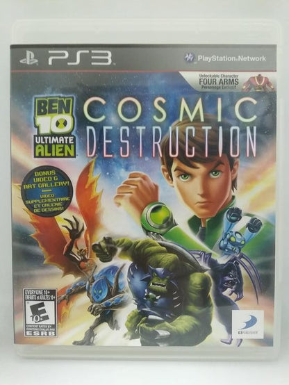 BEN 10 ULTIMATE ALIEN COSMIC DESTRUCTION (COMPLETE IN BOX) (usagé)