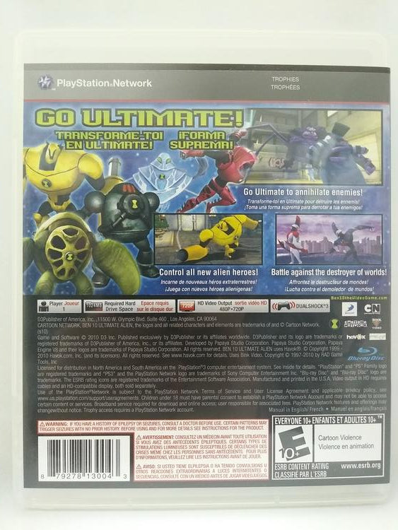 BEN 10 ULTIMATE ALIEN COSMIC DESTRUCTION (COMPLETE IN BOX) (usagé)