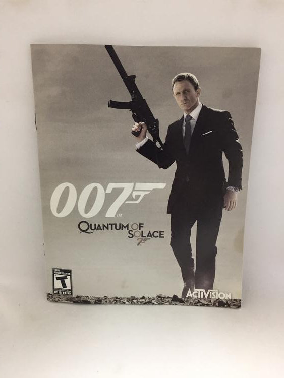 007 JAMES BOND QUANTUM OF SOLACE (COMPLETE IN BOX) (usagé)