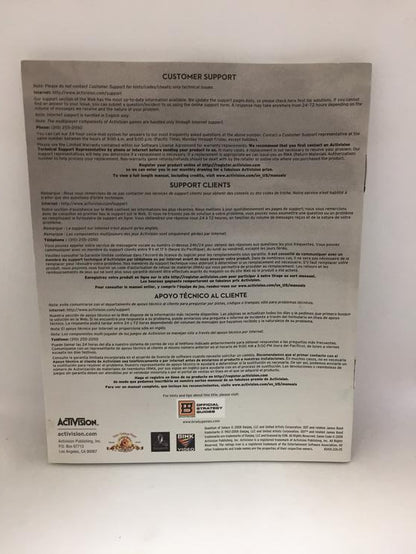 007 JAMES BOND QUANTUM OF SOLACE (COMPLETE IN BOX) (usagé)