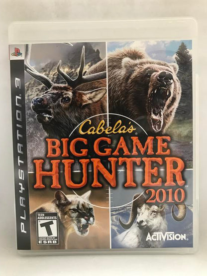 CABELA'S BIG GAME HUNTER 2010 (COMPLETE IN BOX) (usagé)