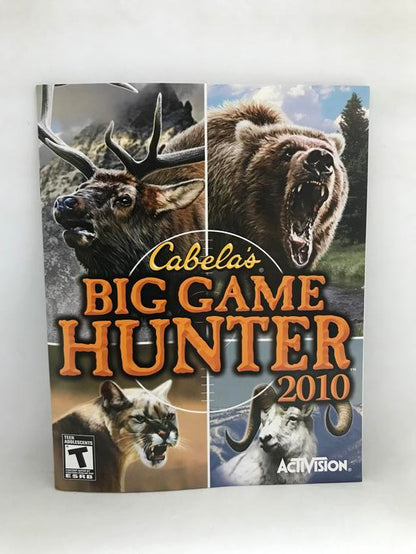 CABELA'S BIG GAME HUNTER 2010 (COMPLETE IN BOX) (usagé)