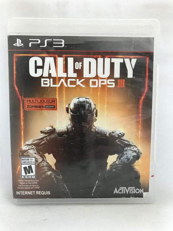 CALL OF DUTY BLACK OPS III FRENCH (WITH BOX) (usagé)