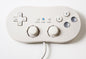 CONTROLLER CLASSIC WHITE JOBBER (Wii) (usagé)