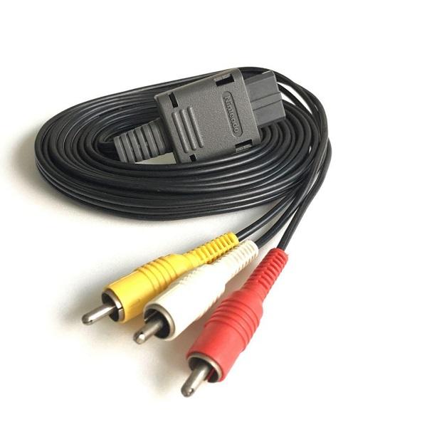 AV CABLE NINTENDO (GAMECUBE / N64 / SNES) (usagé)