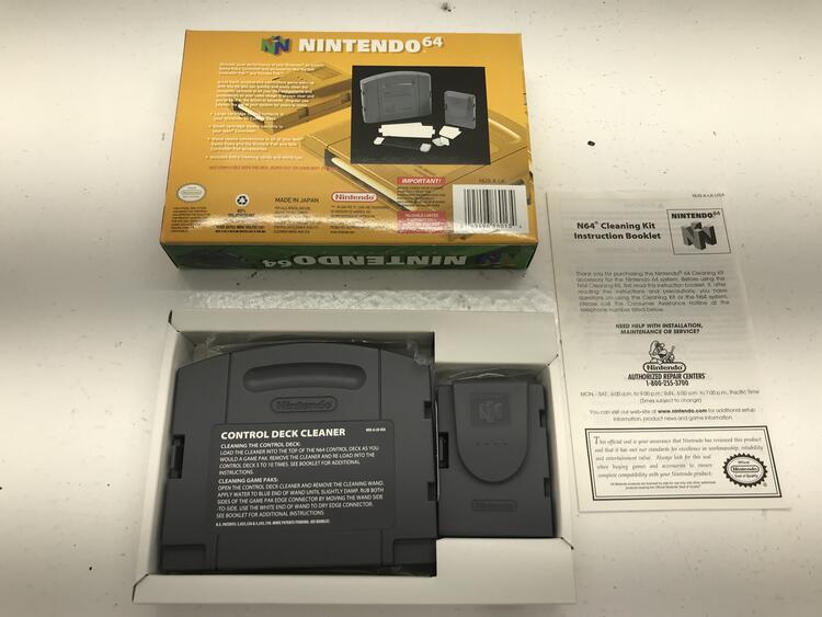 CLEANING KIT (COMPLETE IN BOX) (N64) (usagé)