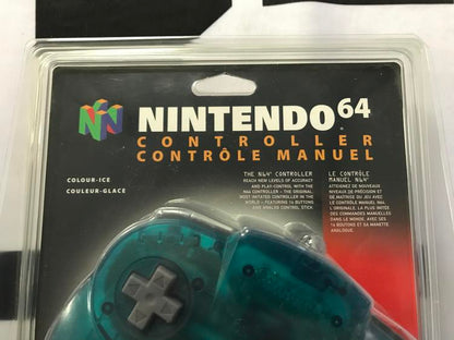 CONTROLLER ICE BLUE NINTENDO (N64) (usagé)