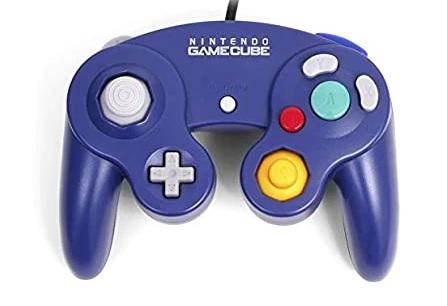 CONTROLLER INDIGO NINTENDO (GAMECUBE) (usagé)