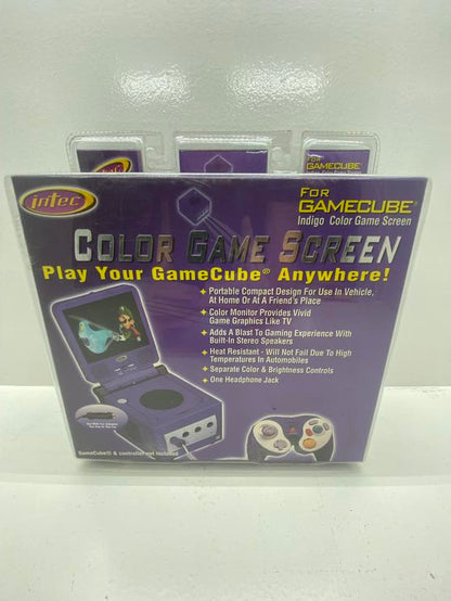 COLOR GAME SCREEN PORTABLE INTEC (BRAND NEW / SEALED) (GAMECUBE) (usagé)