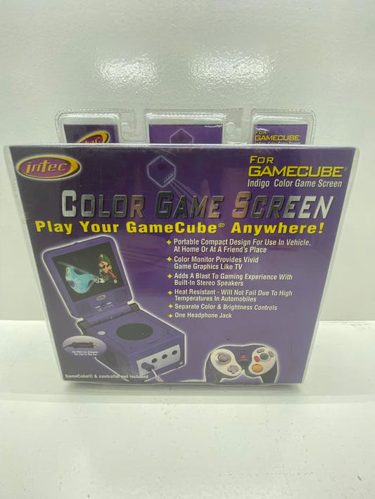 COLOR GAME SCREEN PORTABLE INTEC (BRAND NEW / SEALED) (GAMECUBE) (usagé)