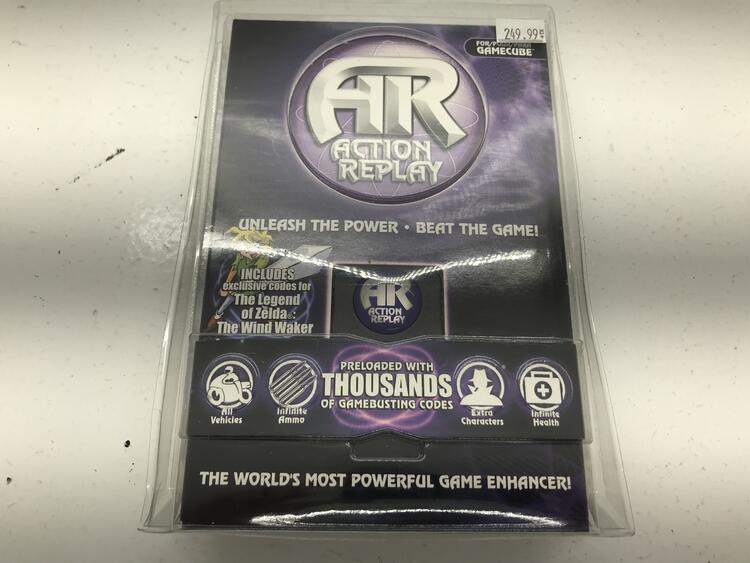 ACTION REPLAY (BRAND NEW / SEALED) (GAMECUBE)