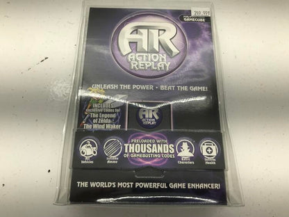 ACTION REPLAY (BRAND NEW / SEALED) (GAMECUBE) (usagé)