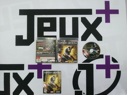 CAPTAIN AMERICA SUPER SOLDIER (COMPLETE IN BOX) (usagé)