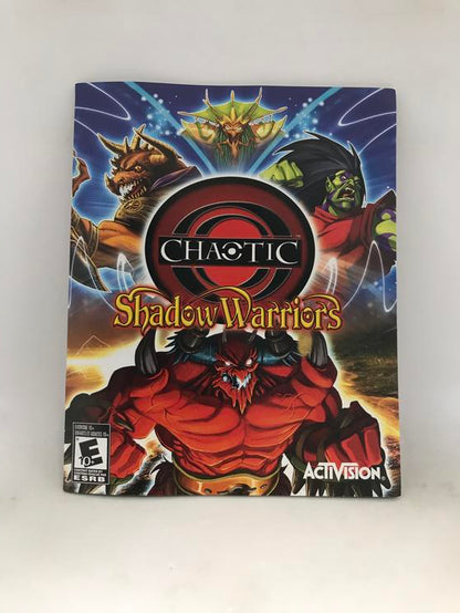 CHAOTIC SHADOW WARRIORS (COMPLETE IN BOX) (usagé)