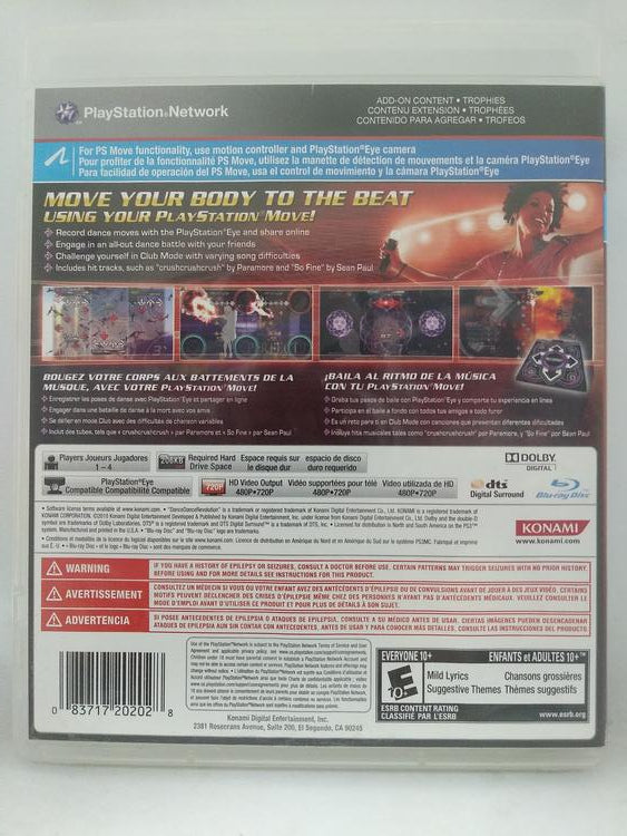 DANCE DANCE REVOLUTION (COMPLETE IN BOX) (usagé)