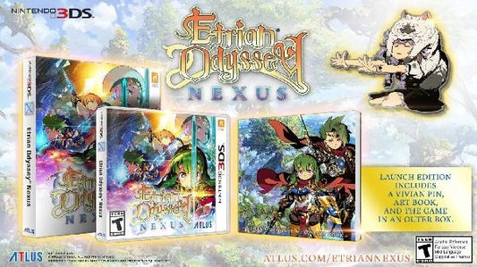 ETRIAN ODYSSEY NEXUS LAUNCH EDITION (BRAND NEW / SEALED) (usagé)
