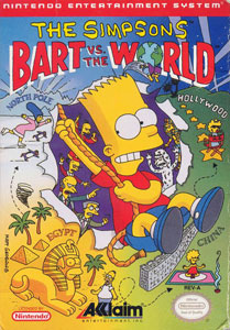 THE SIMPSONS BART VS. THE WORLD (usagé)
