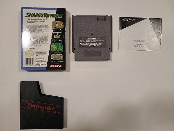 SNAKE'S REVENGE (COMPLETE IN BOX) (usagé)