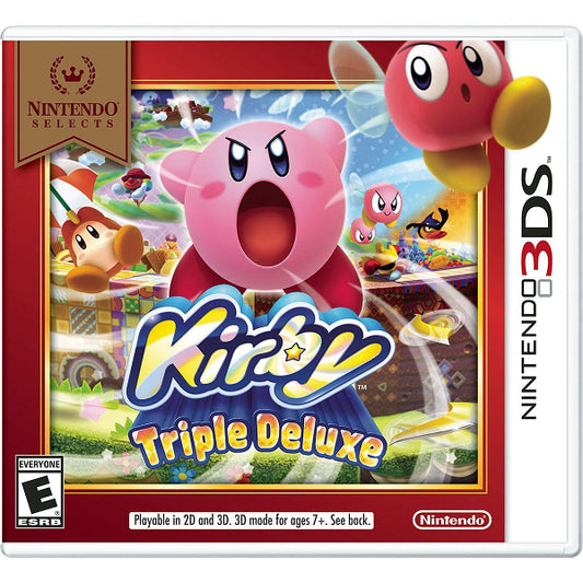 KIRBY TRIPLE DELUXE NINTENDO SELECTS (WITH BOX) (usagé)