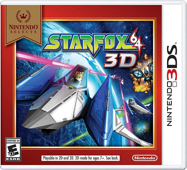 STAR FOX 64 3D NINTENDO SELECTS (BRAND NEW / SEALED)