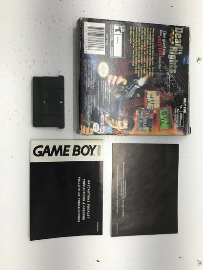 DEAD TO RIGHTS (COMPLETE IN BOX)