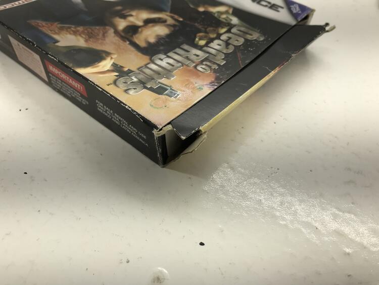 DEAD TO RIGHTS (COMPLETE IN BOX)
