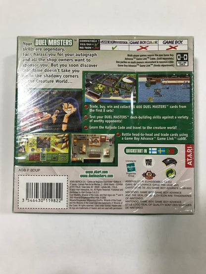 DUEL MASTERS SHADOW OF THE CODE PAL EDITION (BRAND NEW / SEALED) (usagé)