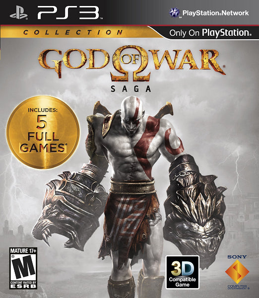 GOD OF WAR SAGA COLLECTION 1 - 2 - 3 (WITH BOX)