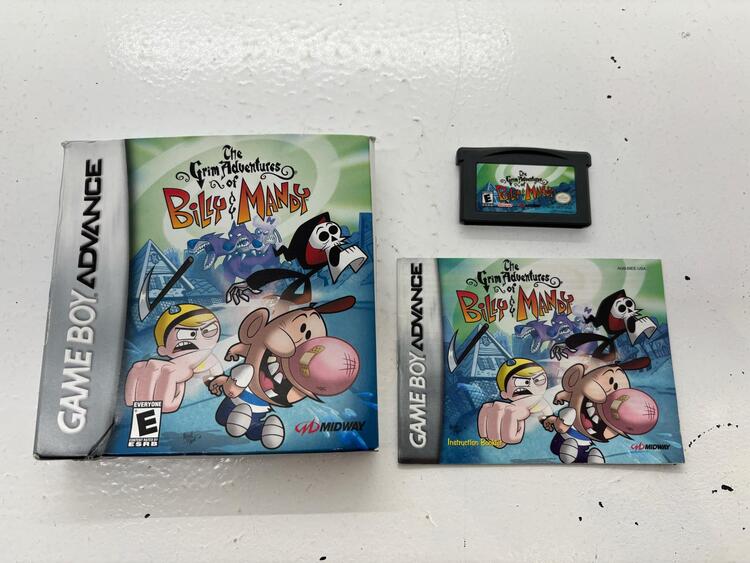 GRIM ADVENTURES OF BILLY & MANDY (COMPLETE IN BOX)