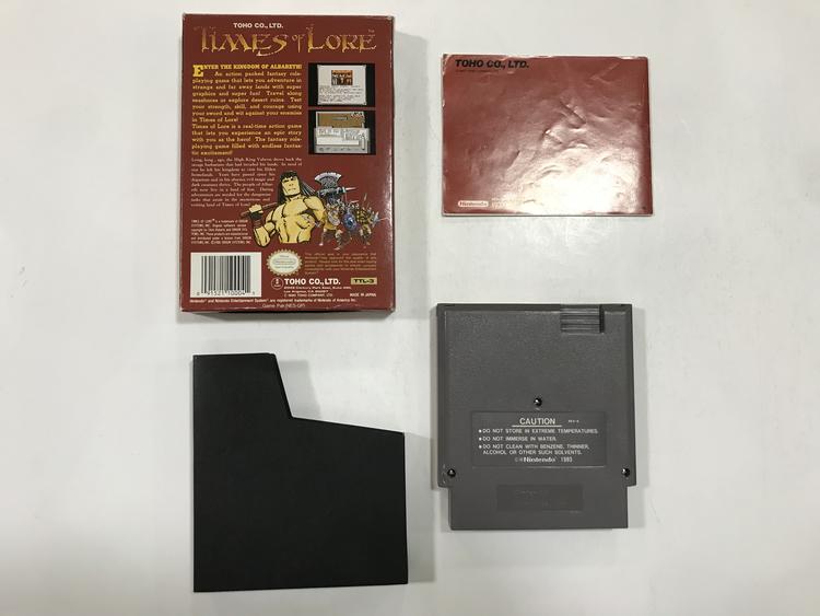 TIMES OF LORE (COMPLETE IN BOX) (usagé)