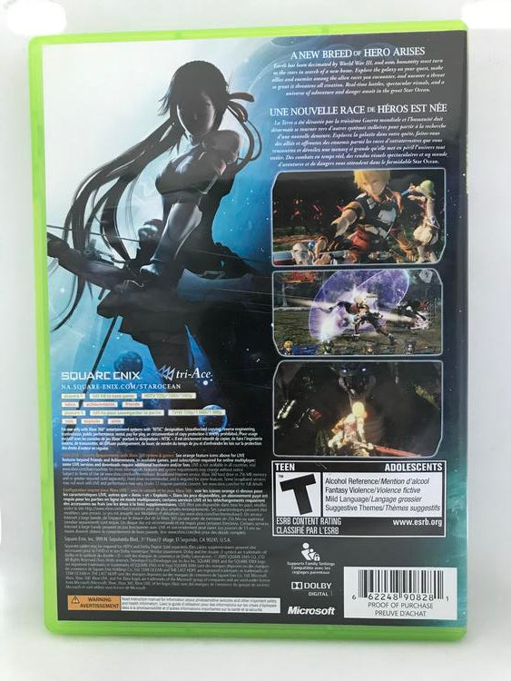 STAR OCEAN THE LAST HOPE (COMPLETE IN BOX) (usagé)