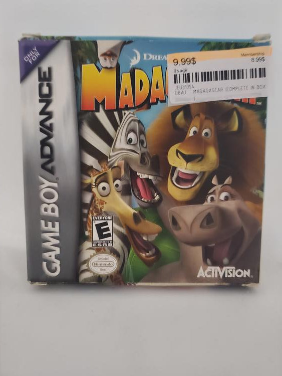MADAGASCAR (COMPLETE IN BOX) (usagé)