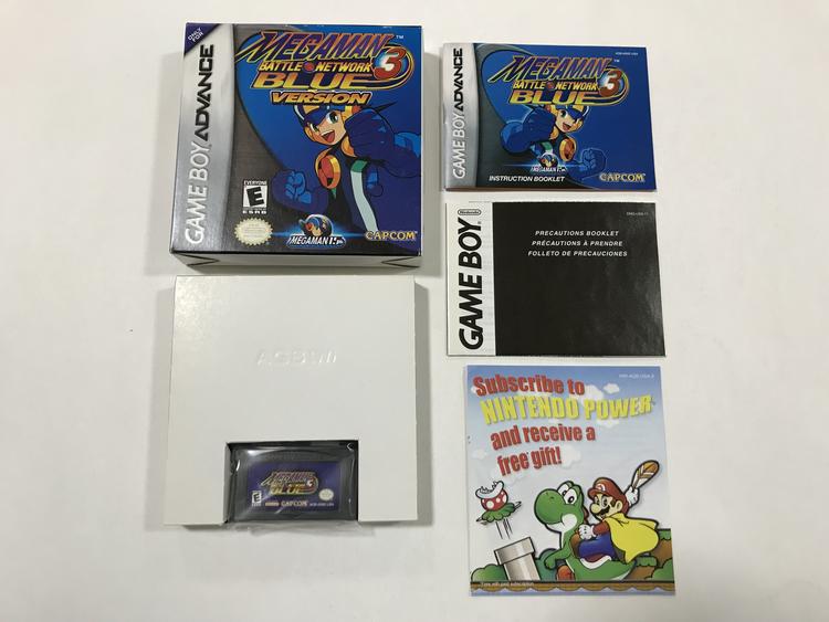MEGA MAN BATTLE NETWORK 3 BLUE (COMPLETE IN BOX) (usagé)