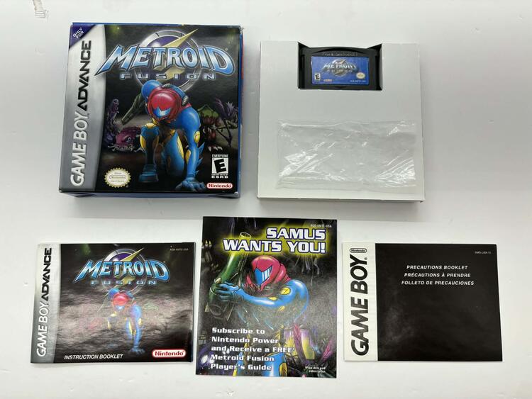 METROID FUSION (COMPLETE IN BOX) (usagé)