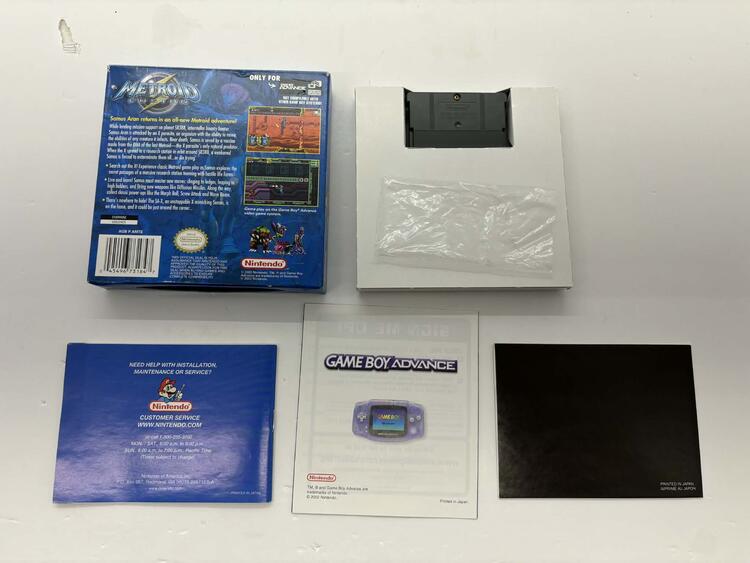 METROID FUSION (COMPLETE IN BOX) (usagé)