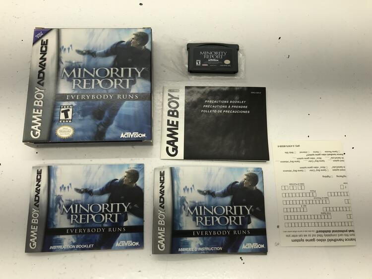 MINORITY REPORT (COMPLETE IN BOX)