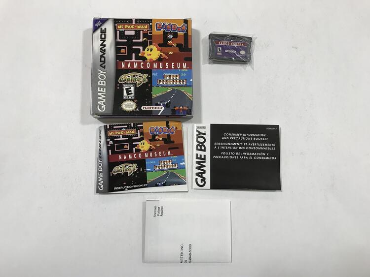 NAMCO MUSEUM (COMPLETE IN BOX)
